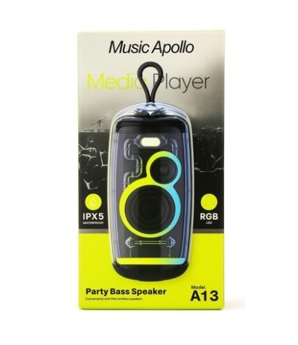 Bocina Music Apollo Media Player Wireless Speaker HD A13