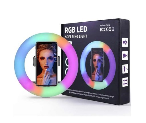 003333 RGB LED SOFT RING LIGHT MJ33 - Imagen 1