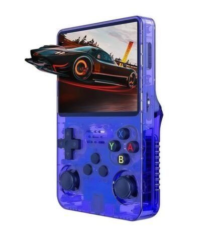 Game Console Model R36S Azul