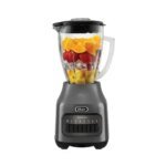 Licuadora Oster 6 Vel Vaso de Vidrio 600W Gris