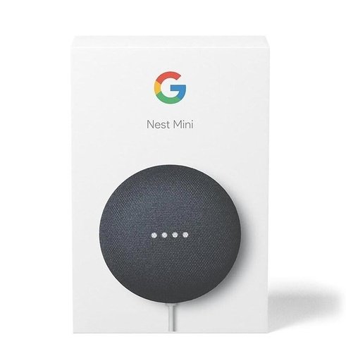 193575000657 Nest Mini Google 2nd Generation Black - Imagen 1