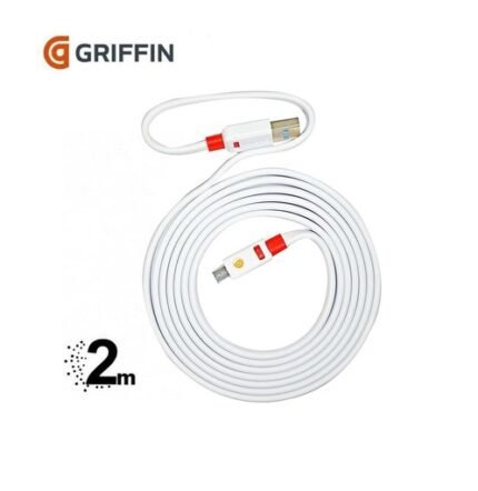 GRIFFIN FLAT micro USB Charging & SYNC. CABLE 3M