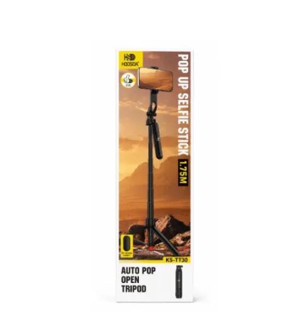Tripode Pop Up Selfie Stick 1.75M KS-TT30