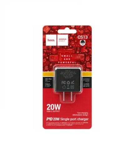 Travel Charger USB-C Output PD20W CS13