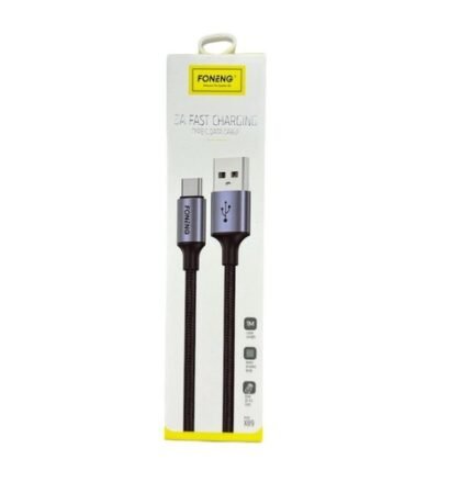 Foneng 3A Fast Charger Tipo-C Data Cable