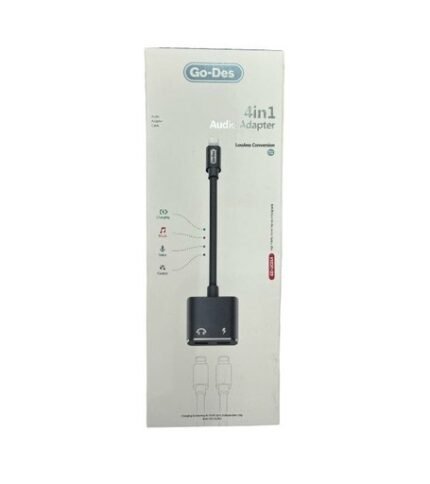 Go-Des 4 en 1 Audio Adapter Lossless Conversion GD-UC014