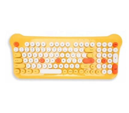 Wireless keyboard and Mouse Set 2.4G AS-212 Yellow