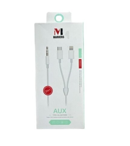 Adaptador MS-UC616 Lightning-Tipo c aux