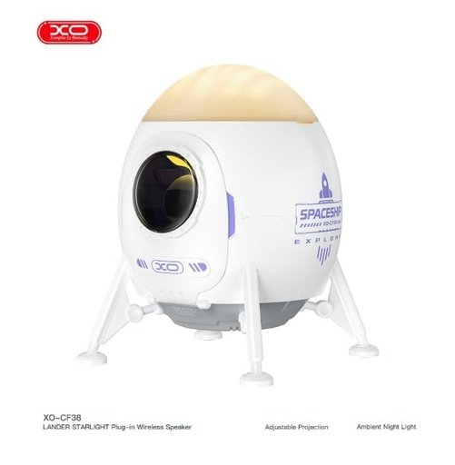 6975837583696 Xo-CF38 Lander Starlight Plug-in Wireless Speaker - Imagen 1