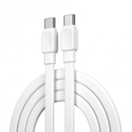 Wiwu Bravo Type-C to Type-C Cable Blanco