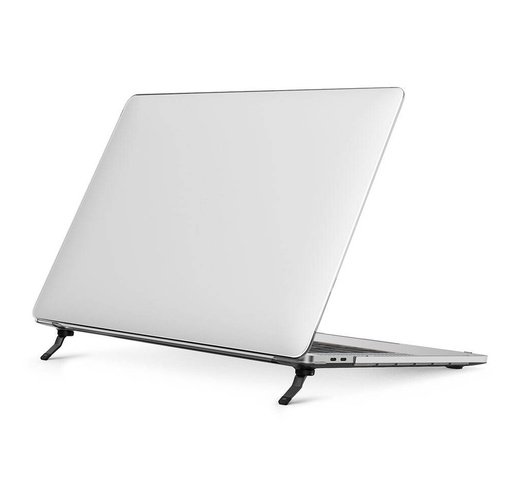6976195097078 WiWu iShield Stand MacBook 13 Pro 2020 2022 Transparente - Imagen 1