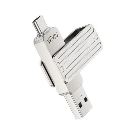 6976975617038 WiWu 2 in 1 USB 256GB 3.2 Flash Drive - Imagen 1