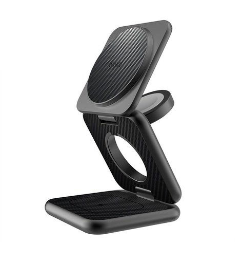 6977703652758 Wiwu Warrior 3 in 1 Wireless Charger - Imagen 1