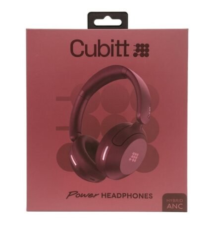 Cubitt Power Headphones ANC CT-PWANC4V Vinotinto
