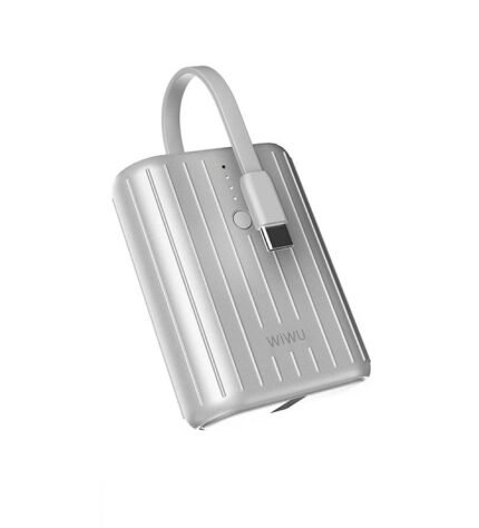 Power Bank Trunk 10.000mAh 22.5W P-028 Plateado