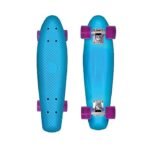 Street Surfing Plastic Cruiser Beach Board Glow Blue