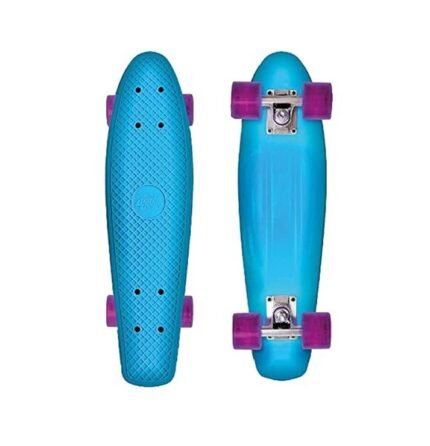 Street Surfing Plastic Cruiser Beach Board Glow Blue