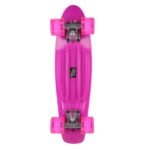 Street Surfing Plastic Cruiser Beach Board Glow Pink