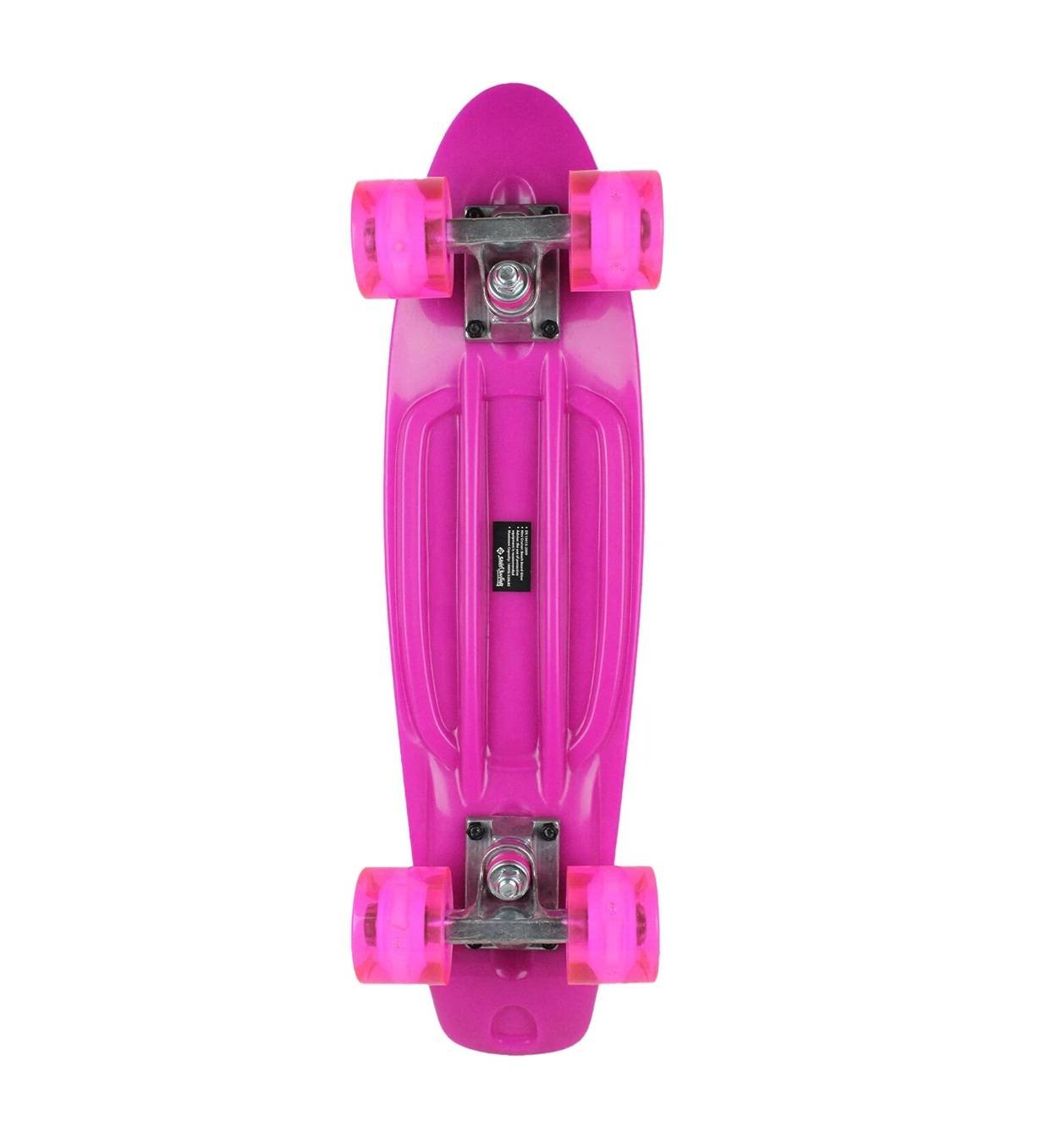 Street-Surfing-Plastic-Cruiser-Beach-Board-Glow-Pink.jpg Street Surfing Plastic Cruiser Beach Board Glow Pink - Imagen 1