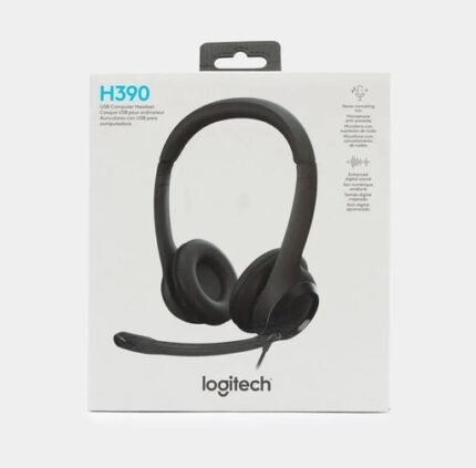 Logitech H390 Auriculares Con Cable Y Micrófono USB-A Negro