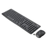 Logitech MK295 Combo Teclado Y Mouse Inalámbricos SilentTouch Negro