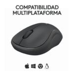 Logitech M240 Mouse Inalambrico BT Negro