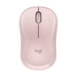 Mouse Logitech M240 Silent Bluetooth 18M Rosado