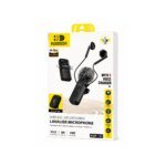 Wireless Live Streaming Lavalier Microphone 6h KMP-153