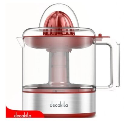 Decakila Extractor de Jugo 0.8L Motor rotatorio bidireccinal