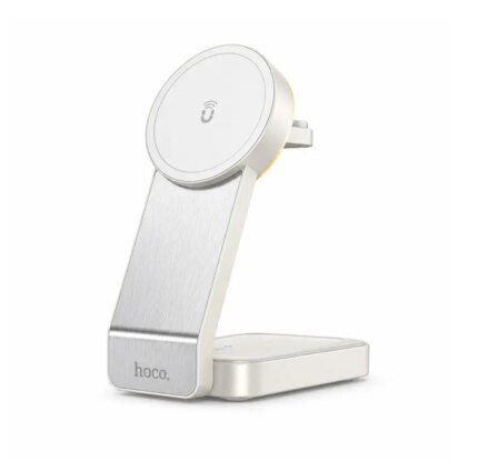 Cargador Inalámbrico Plegable 3 en 1 CQ3 15W White