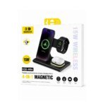 Cargador Inalámbrico Multifuncional 4 En 1 15W