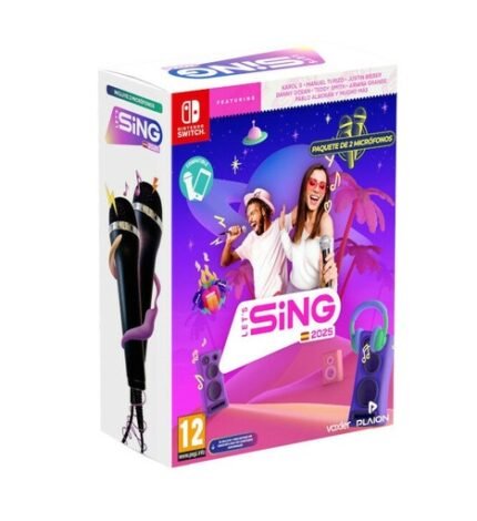 Lets Sing 2025 Nintendo Switch 2 Mic Pack