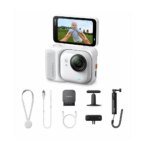 Insta360 Go Ultra Tiny Hands-free 4K Cam Creator Bundle White