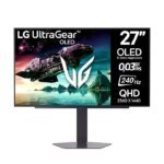 Monitor Gaming UltraGear OLED QHD De 27 Pulgadas 240Hz 0,03 Ms GtG 27GX704A-B