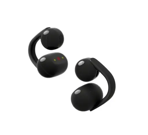 027242934054 Sony LinkBuds Clip Black Noir WF-LC900 - Imagen 1