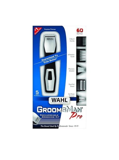 043917985534 WAHL GroomsMan Pro All-In-one Grooming Kit 9855-300 - Image 1