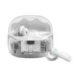 JBL Audífonos Inalámbricos Tune Beam 2 ANC Bluetooth 48 Horas Blanco/Trasparente