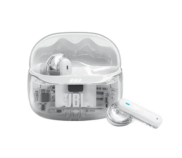 050036405898 JBL Audífonos Inalámbricos Tune Beam 2 ANC Bluetooth 48 Horas Blanco/Trasparente - Image 1