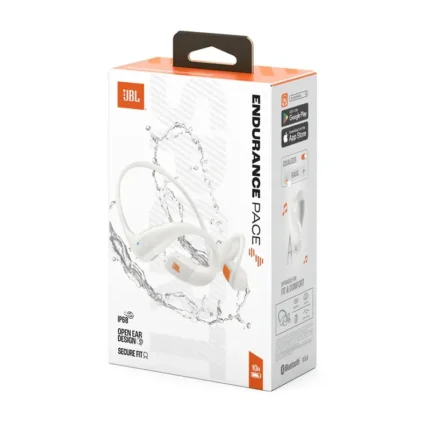 JBL Audífonos Endurance PACE Bluetooth Deportivos OpenSound Blanco