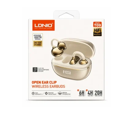 Ldnio Open Ear Clip Wireless Earbuds T09 Dorado