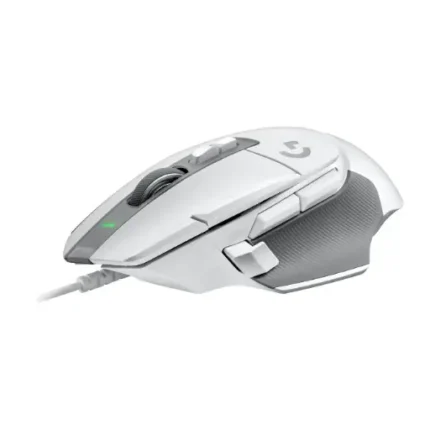 Logitech G502 X Mouse Con Cable Interruptores Híbridos Lightforce Blanco