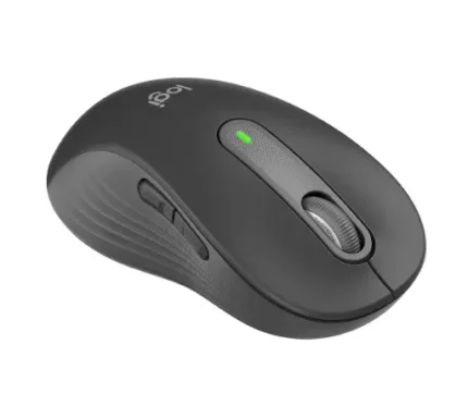 Logitech Mouse Inalámbrico Para Zurdos Signature M650 L Tamaño Completo Grafito