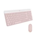 Logitech MK470 Combo Teclado y Mouse Inalámbricos Para Windows Rosa