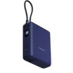 33W Power Bank 20000mAh Integrated Cable PB033MI Blue