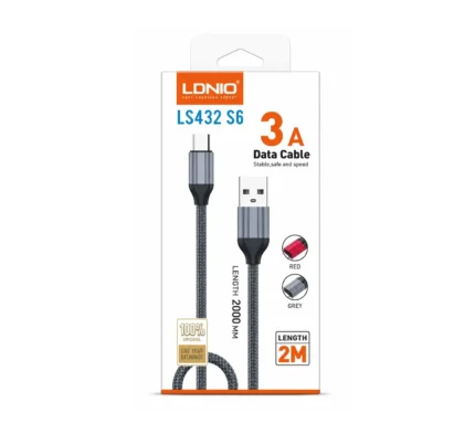 Cable USB-A A Micro-USB 3A 2M LS432 S6
