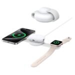 Anker MagGo Wireless Charging Station 3-in-1 Folda Qi2 White