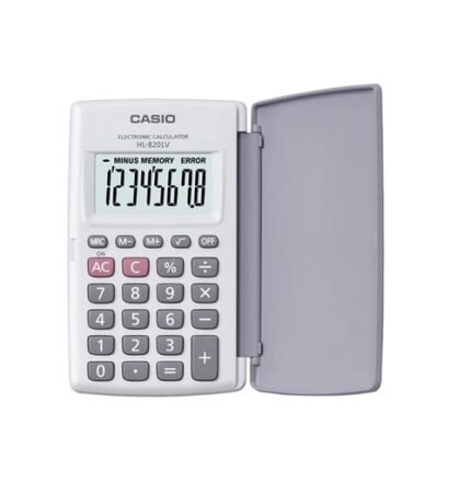 Calculadora de Bolsillo HL-820LV-W