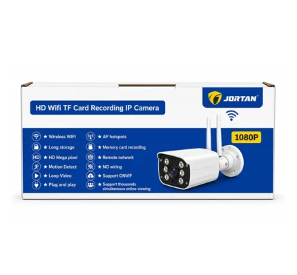 Jortan Camara HD Wifi TF Card Recording IP Camera JT-JW82047WK