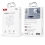 Cargador Tipo-C A Tipo-C 20W Blanco XO-L136