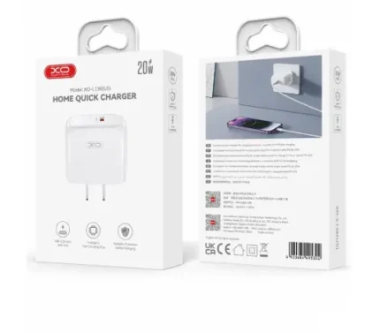 Cargador Tipo-C A Tipo-C 20W Blanco XO-L136